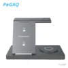 Fast Wireless Charger 3 in 1 Foldable Charging Station for IPhone 16 15 14 13 12 11 IWatch 9 8 7 6 5 Airpods Pro/3 for Samsung