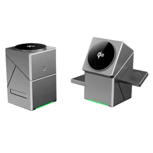 kf-Sb66ae4dbcb4d47a8aaa3c41d7c85e09eG Qi2 3-in-1 Wireless Charging Station for iPhone 16/15 Pro Max, AirPods and Apple Watch, Travel-Friendly Foldable Charger Dock